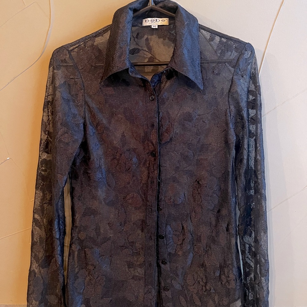 Bebe Lace Top